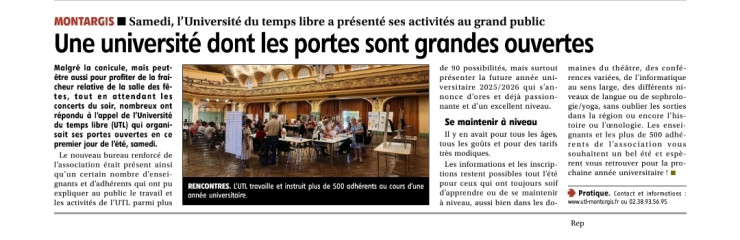 JPO 2025 dans la presse