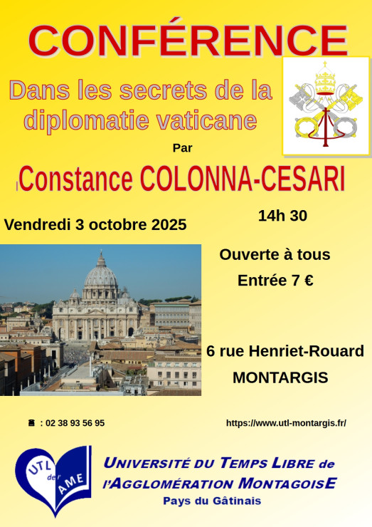 OCTOBRE-CONFÉRENCE-COURS ! OCTOBRE-CONFÉRENCE-COURS !