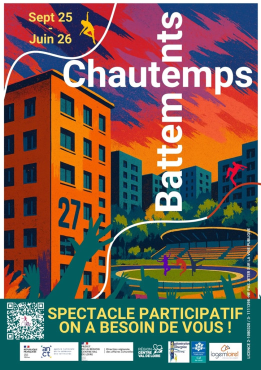 Projet Battements Chautemps - Spectacle avec et pour les habitant-es Projet Battements Chautemps - Spectacle avec et pour les habitant-es