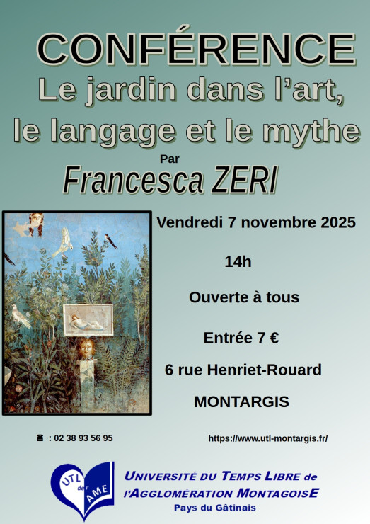Novembre du 3 au 14 - Conférence - Nouveaux cours et Évènement le 5 décembre !