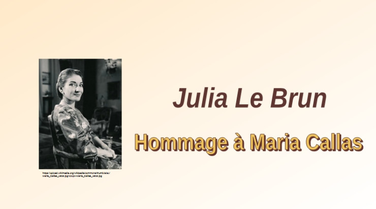 Hommage à Maria Callas