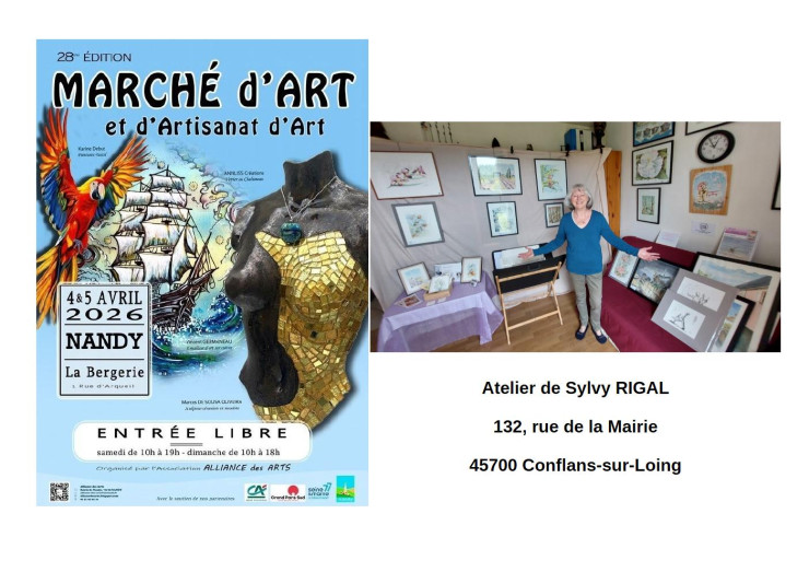 Exposition Sylvy Rigal - Avril 2026