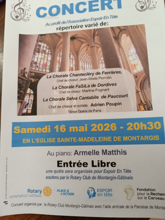 CONCERT : ÉGLISE SAINTE-MADELEINE