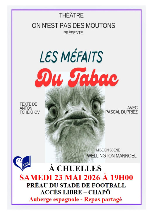 Théâtre - LES MÉFAITS DU TABAC  - Chuelles
