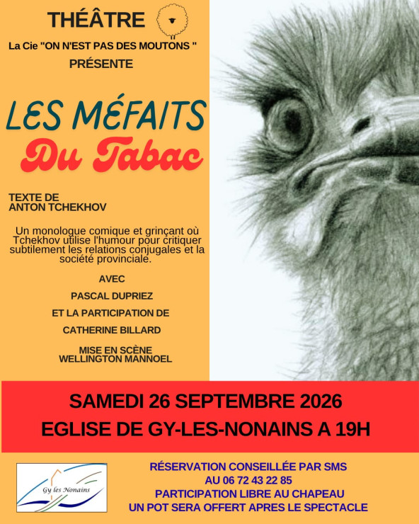 Théâtre - LES MÉFAITS DU TABAC